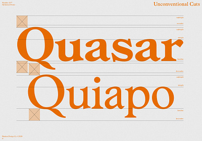 Number 23 Typeface display font hdcfonts modern serif typeface typography