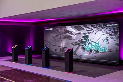 S&P Global @ CERAWeek | FutureChoice.AI 3d 3d art ai buildings city collab future government industrial industry landscape mountains photos redshift render river roads setreset sp streets